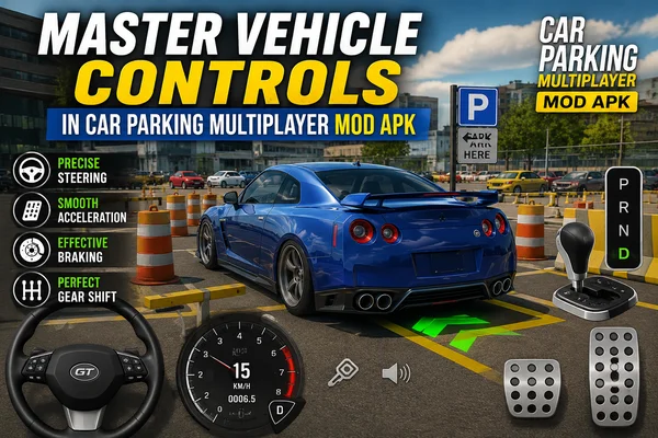 Master Vehicle Controls in Car Parking Multiplayer Mod APK