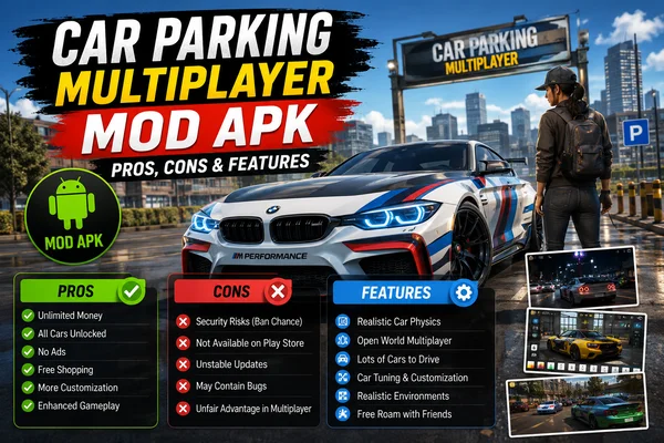 Car Parking Multiplayer Mod APK – Pros, Cons & Features